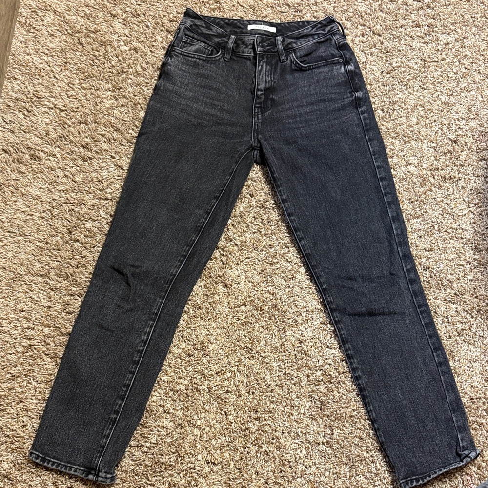PacSun Dark Gray Women's Straight Leg Jeans